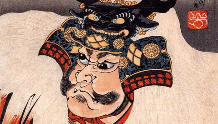 A portrait of Takeda Shingen by Utagawa Kuniyoshi